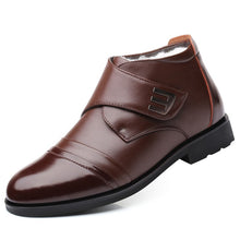 Load image into Gallery viewer, Winter Shoes Men Chelsea Boots Genuine Leather Warm Shoes Men Ankle Boots Fashion Brand Cow Leather Male Footwear 899