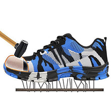Load image into Gallery viewer, Work Boots Construction Men's Outdoor Steel Toe Cap Shoes Men Camouflage Puncture Proof High Quality Safety Shoes Big Size XC-21
