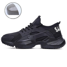 Load image into Gallery viewer, Men Shoes Work Safety Shoes Lightweight and Comfortable Non-slip Steel Toe Cap Wear-resistant Breathable Work Shoes