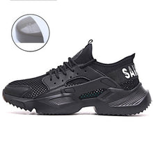 Load image into Gallery viewer, Men Shoes Work Safety Shoes Lightweight and Comfortable Non-slip Steel Toe Cap Wear-resistant Breathable Work Shoes