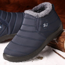 Load image into Gallery viewer, 2020 New Men Boots Fashion Winter Boots For Men Fur Winter Snow Boots Plush Mans Footwear Warm Waterproof Men Shoes Plus Size