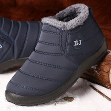 Load image into Gallery viewer, 2020 New Men Boots Fashion Winter Boots For Men Fur Winter Snow Boots Plush Mans Footwear Warm Waterproof Men Shoes Plus Size